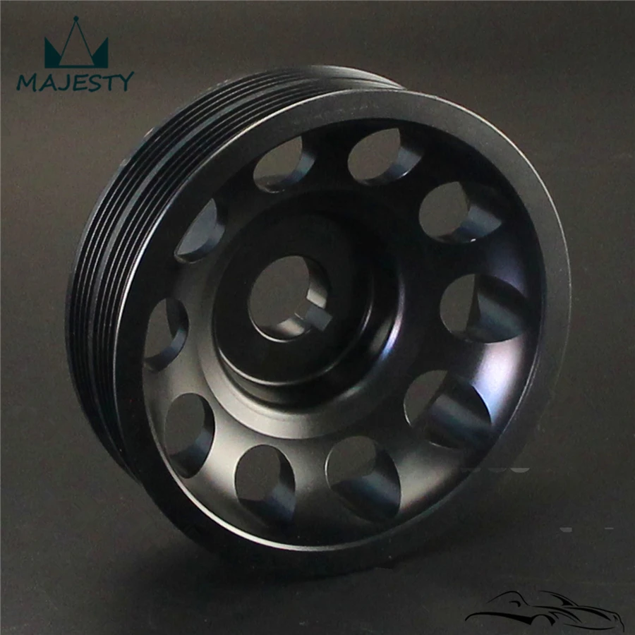 Светильник Алюминиевый коленчатый вал для Subaru Impreza WRX STI|crank pulley|aluminum crank pulleycrankshaft