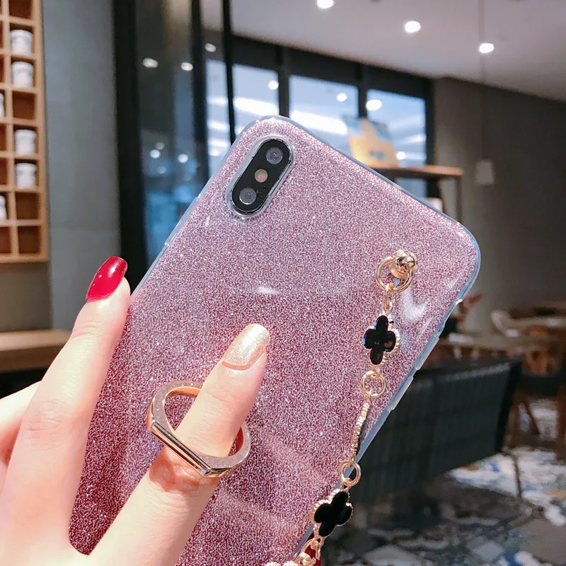 Bling Cases For Moto G7 Power G6 G5 G5S E5 Play E4 C Plus Motorola One P30 Note Z3 Z2 Ring Covers |