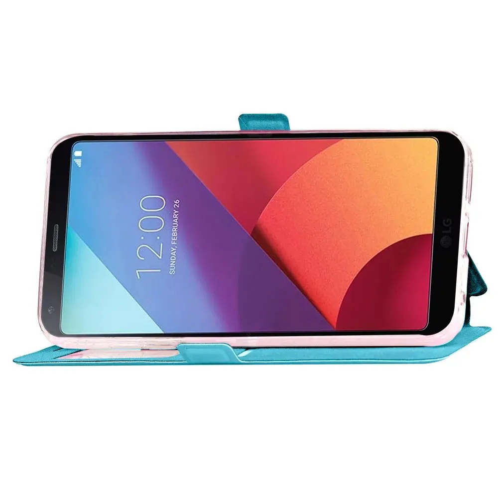 Для LG G6 Посмотреть Окно Кожа Флип Case Коке силиконовый чехол Soft Phone lg g6 g 6 Covers| |