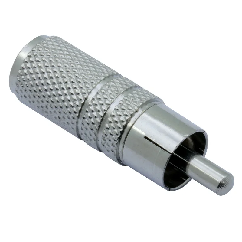 1 шт. R коннектор высокого качества металлический разъем Jack 3 5 мм RCA аудио