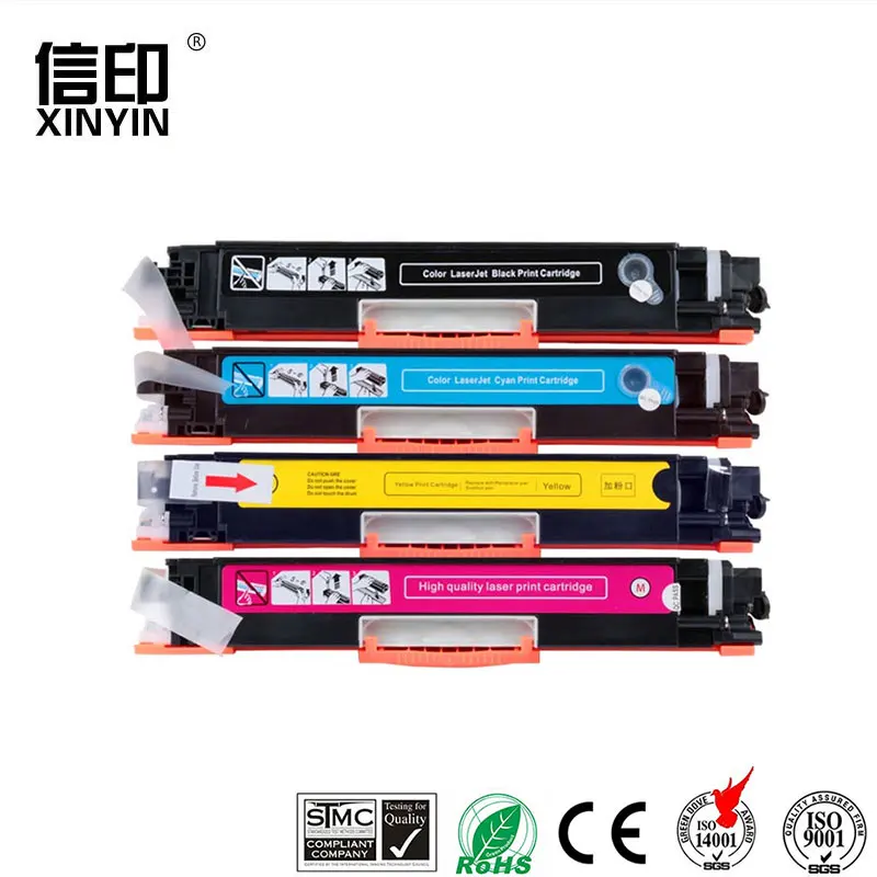 Картридж совместимый с тонером XColor CE310A CE311A CE312A CE313A 126A для HP LaserJet Pro CP1025 1025nw M275mfp M175a