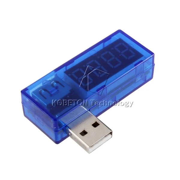Портативный цифровой вольтметр kebidu USB измеритель напряжения и силы тока с