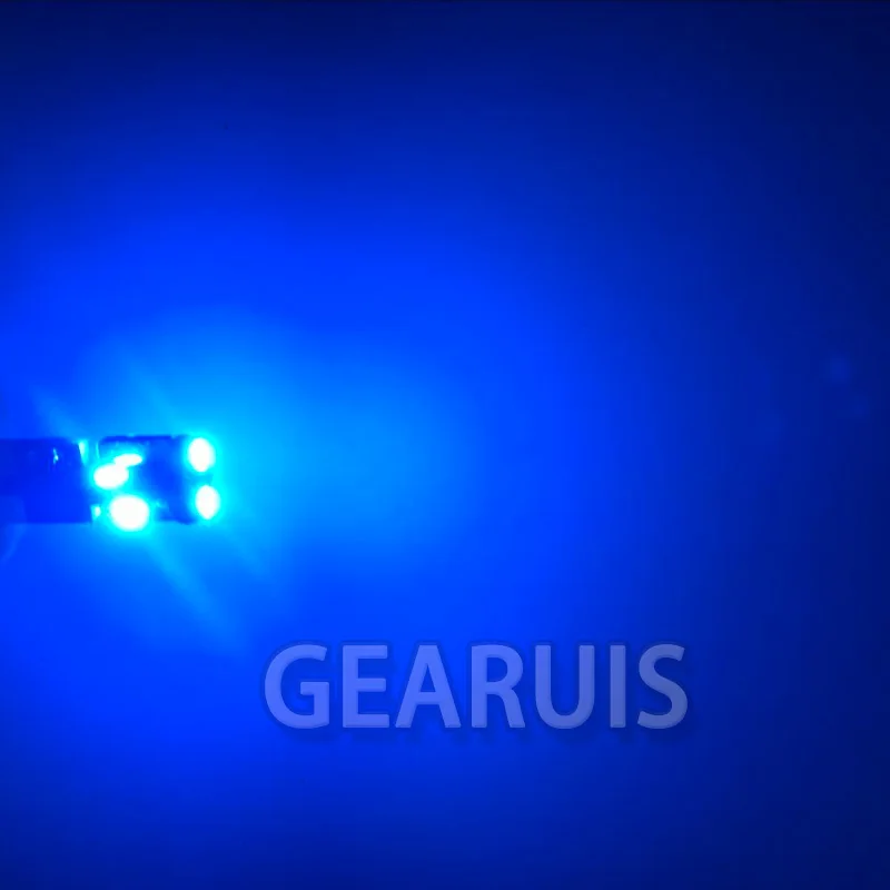 10 шт. T10 W5W 2 Вт светодиод без ошибок OBC 6 smd 3030 СВЕТОДИОД Canbus неполярный 168 194