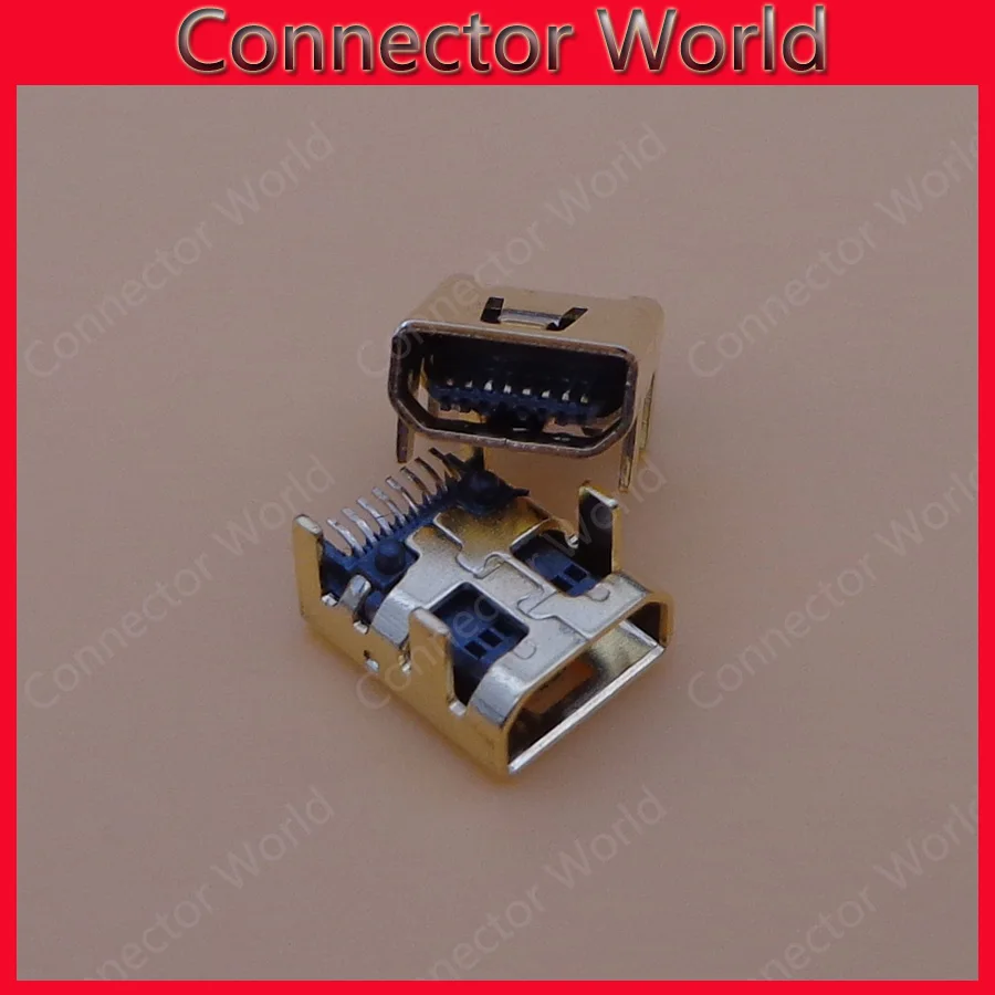 50 шт./лот 4 DIP foot 8Pin Mini USB Jack Розетка мини usb разъем для цифровых устройств и других