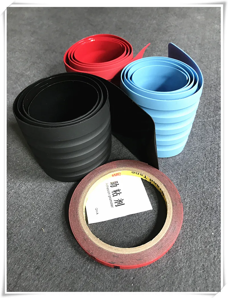 

Car Trunk Rear Bumper Scratch Protector Plate Rubber Cover FOR lada audi a4 a6 c6 ford focus 3 alfa romeo 159 peugeot 206 Volvo