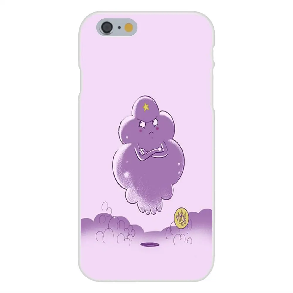 Для Apple iPhone X XS Max XR 4 4S 5 5C 5S SE 6 6S 7 8 Plus TPU милый чехол время приключений Lumpy S helгуб -