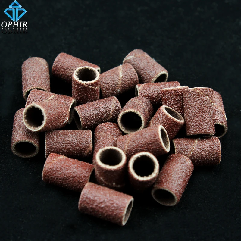 100 шт. шлифовальные ленты для электрической дрели ногтей 180 дюйма|sanding bands|sanding bands