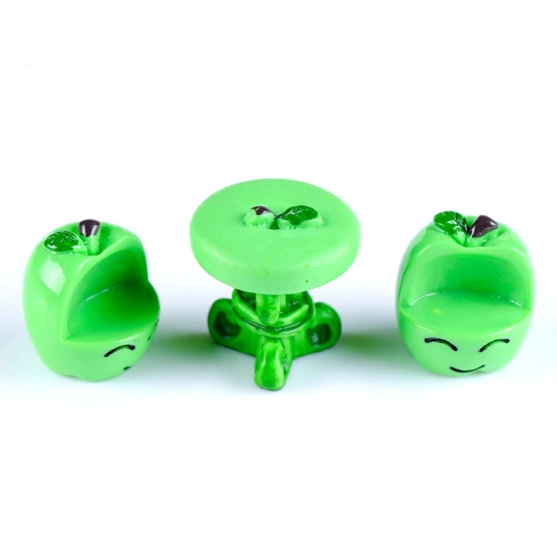2019 1Pcs Cartoon Strawberry Apple Pumpkin Table DIY Resin Fairy Garden Craft Decoration Miniature Micro Gnome Terrarium Gift | Дом и сад