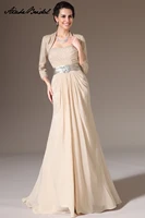 with jacket 2018 mother of the bride dresses a line floor length chiffon plus size long elegant groom mother dresses wedding