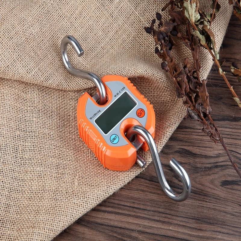 Портативные цифровые мини весы с подсветкой 150 кг/50 г|crane scale|hanging scalescale portable |