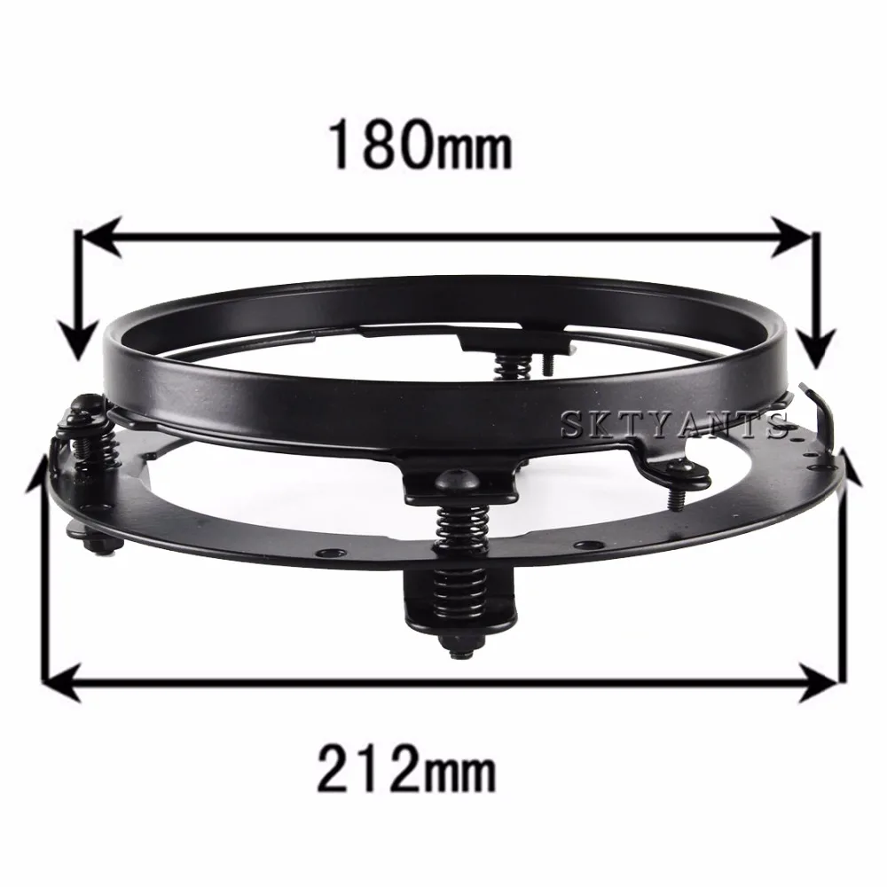 7 дюймовая светодиодный ная фара ближнего и дальнего света с дюймовым монтажным