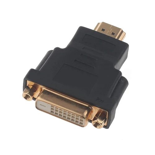

Home Audio Male To DVI-D Female 24+1 DVI Cord Cable Converter Adapter