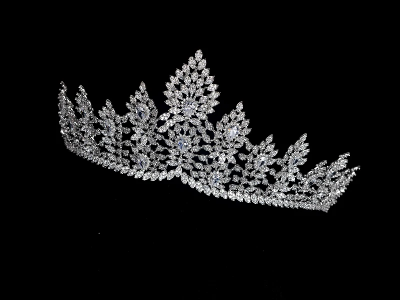 Женские тиары из циркония Be 8 диадемы невесты с кристаллами и кубическим