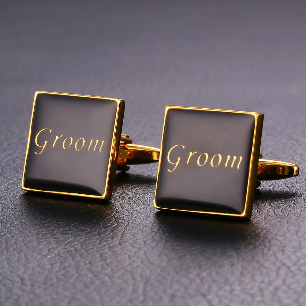1 пара высокое качество запонки для мужчин подарок жениха оптовая продажа 2016