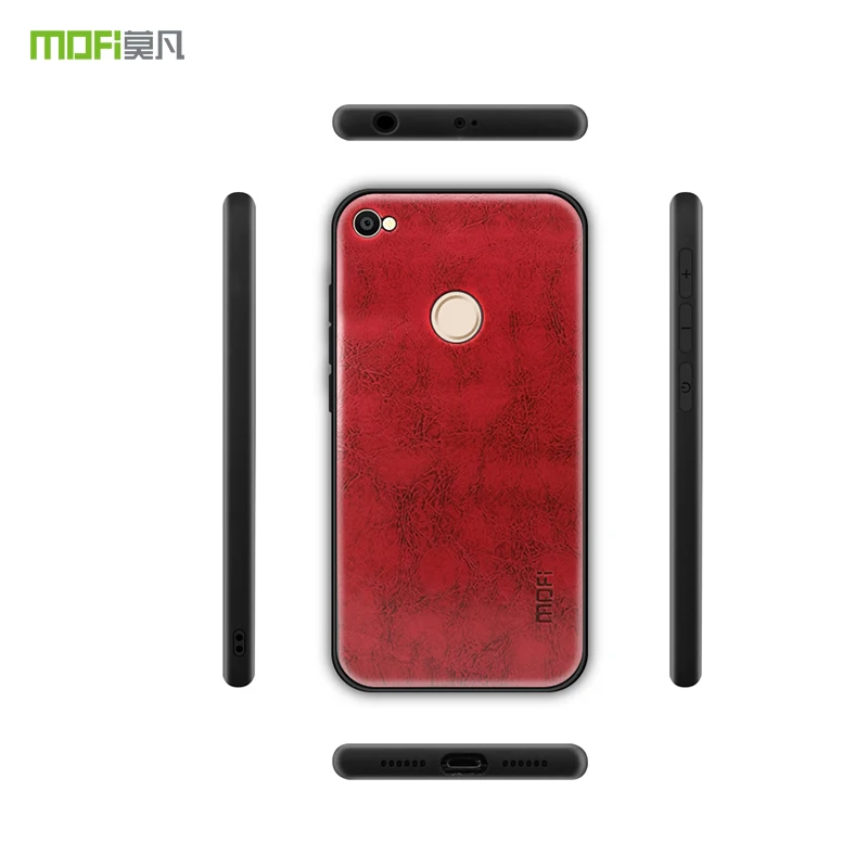 MOFi PU Leather + TPU PC Case for xiaomi redmi note 5a Cover Phone Cases Full Protection Back 5A PRO |