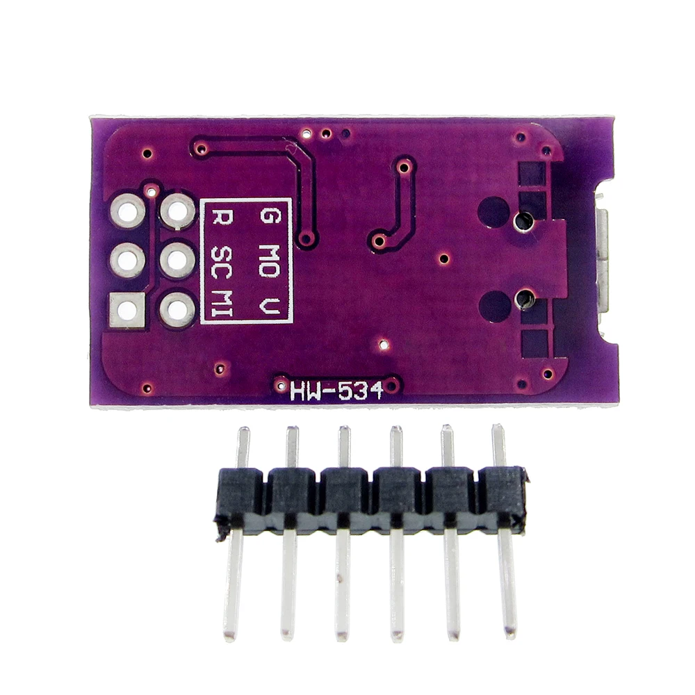 Миниатюрный программатор с Micro USB AVR ISP ATtiny44 ATTiny45 ATTiny85 USB-программатор модуль для IDE