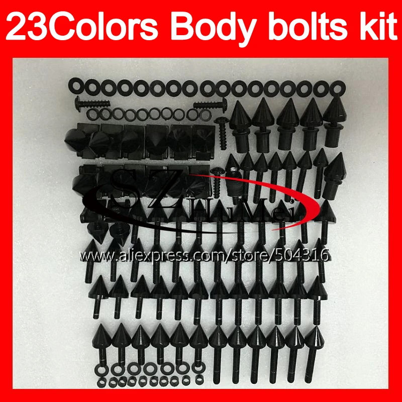 

Fairing bolts full screw kit For KAWASAKI NINJA ZX250R 08 09 10 11 12 ZX 250R 08 2009 2010 2011 2012 Windscreen bolt screws Nuts