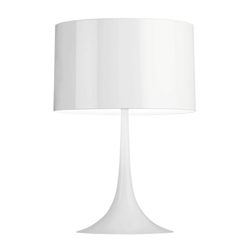 

White/Black Large Dia.39cm H60cm Metal Aluminum Lampshades Modern Table Lamp Nordic Led Desk Lamp Design Study Reading,TLL-308