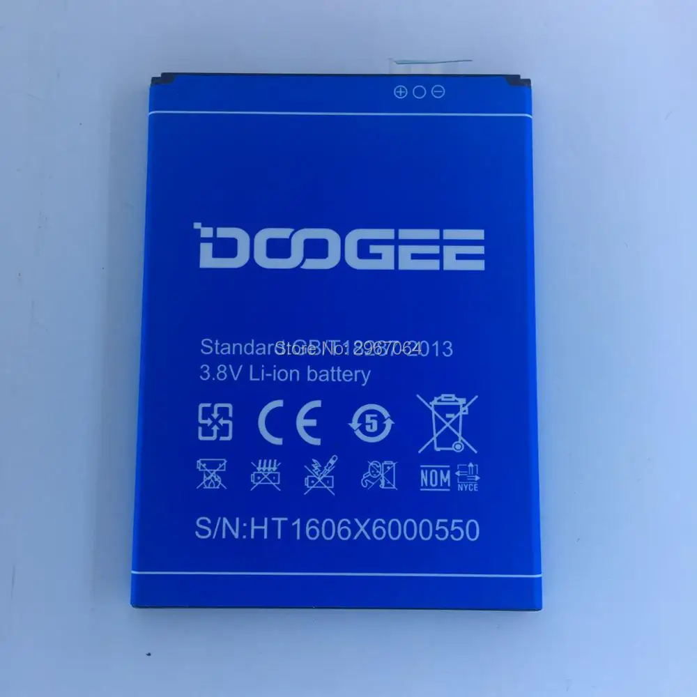 Аккумулятор для мобильного телефона DOOGEE X6 3000 мАч длительное время работы в