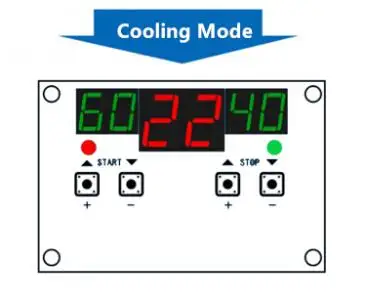 W1401 DC12V Цифровой дисплей термостат интеллектуальный контроллер температуры термометр контроль с NTC датчик led Скидка 33