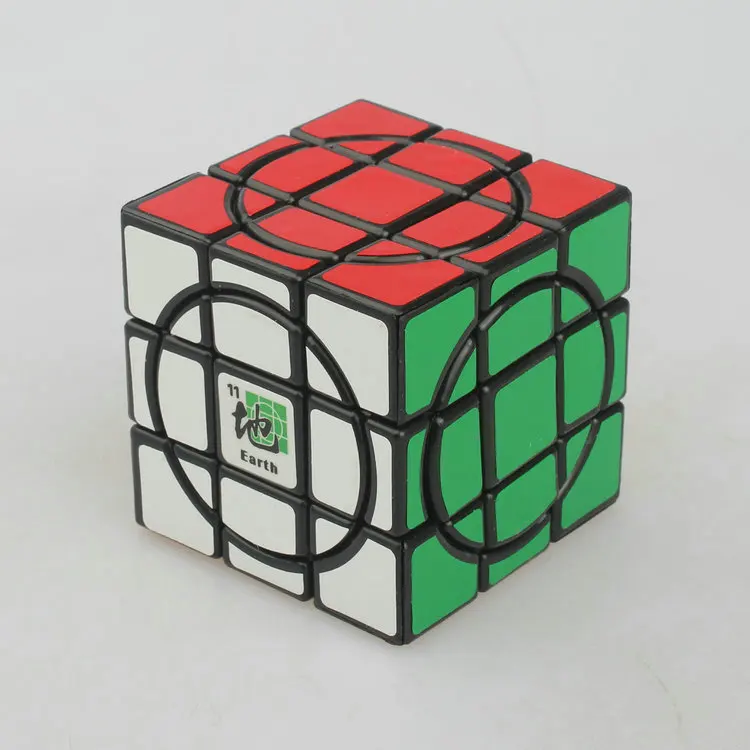 MF8 Сумасшедший 3x3 куб Юпитер Венера Меркурий черный/Stickerless куб головоломка восемь планет идея коллекционера подарок