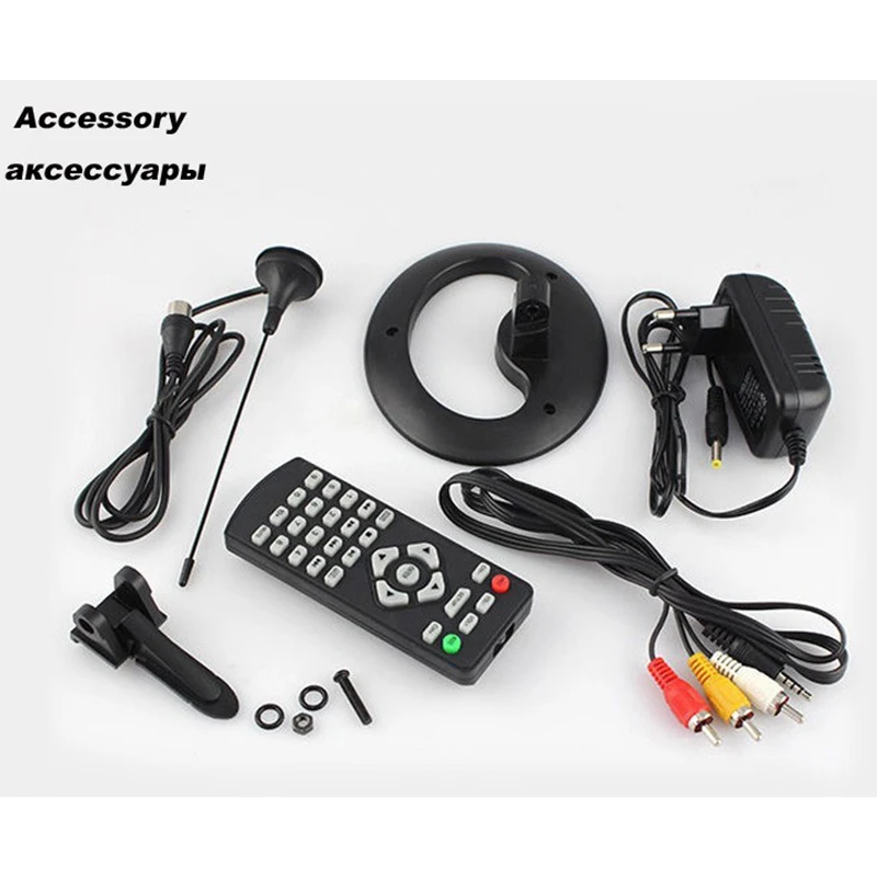 7 дюймов портативный телевизор супер тонкий модный дизайн хорошая яркость