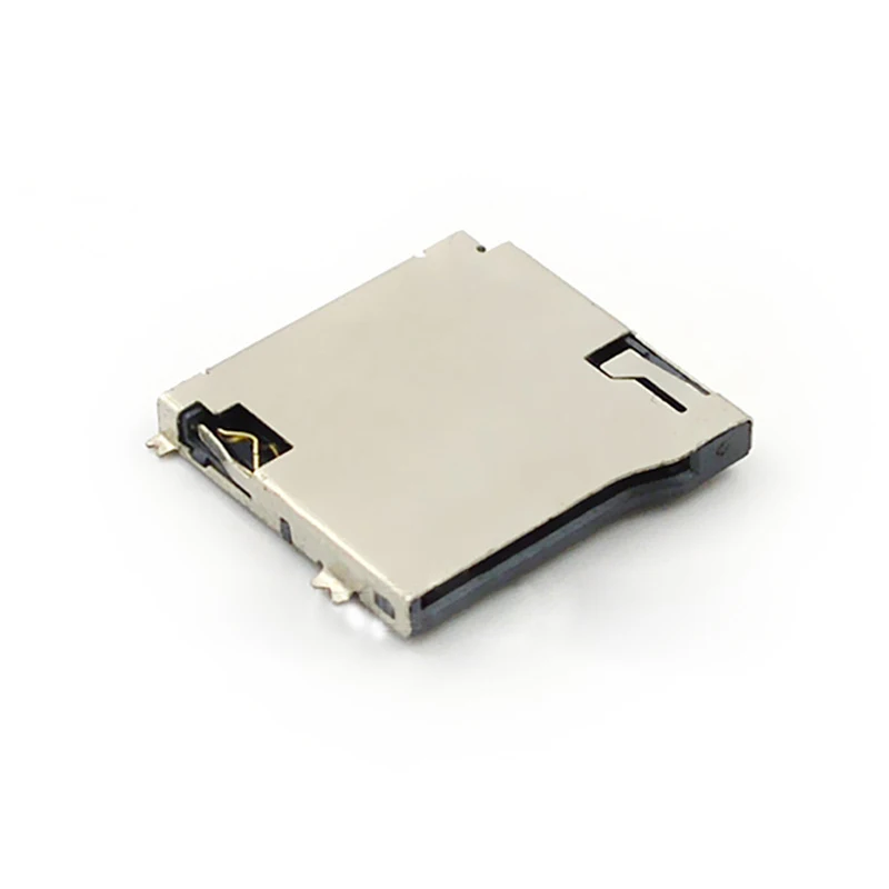 10 шт. 100 MICRO SD (TF) PUSH SMT 9P Jack внешняя Сварка от бомбы с держателем для