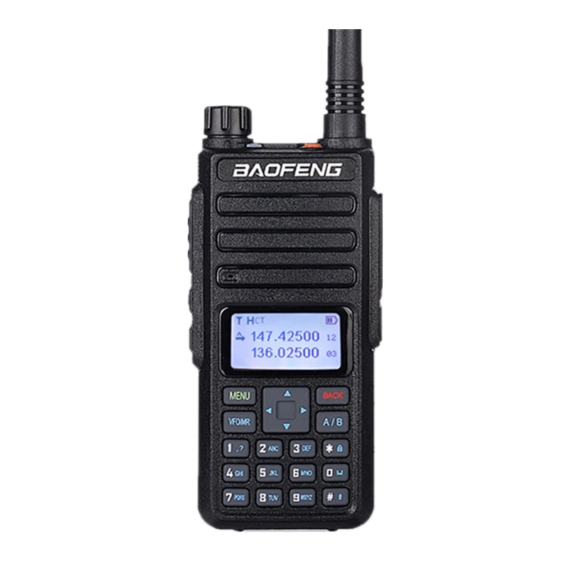 Baofeng DM-1801 иди и болтай Walkie Talkie “иди и 10 км Dual Time slot аналоговый DMR радио радиостанцией Профессиональный Dual Band DM 1801 радио Comunicador - Цвет: 1 piece