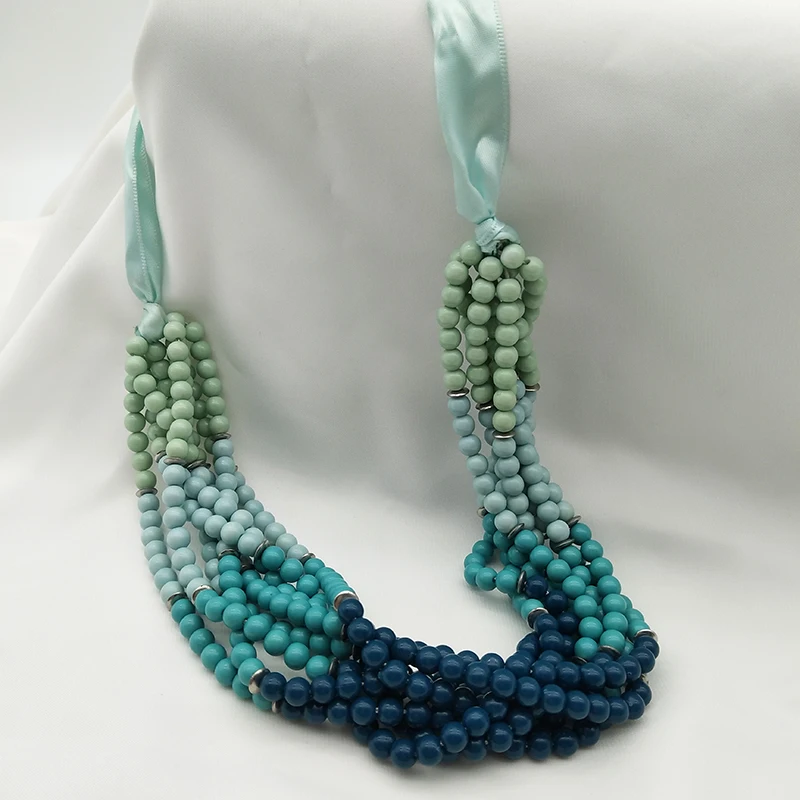 Dandie Colorful Acrylic Bead Necklace Fashion Jewelry For Women | Украшения и аксессуары