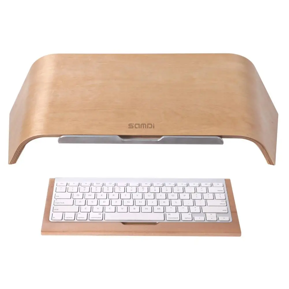 Деревянная наклонная универсальная подставка для ноутбука SAMDI держатель MacBook