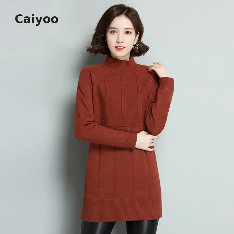 Blusas De Inverno Feminina Feminino Sweater Women 2018 Flat Knitted Turtleneck Full Pullovers None Standard Polyester | Женская одежда