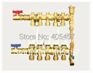 2 петли вернуться и питания коллектор SDU-2ZA установки коллектора части две воды