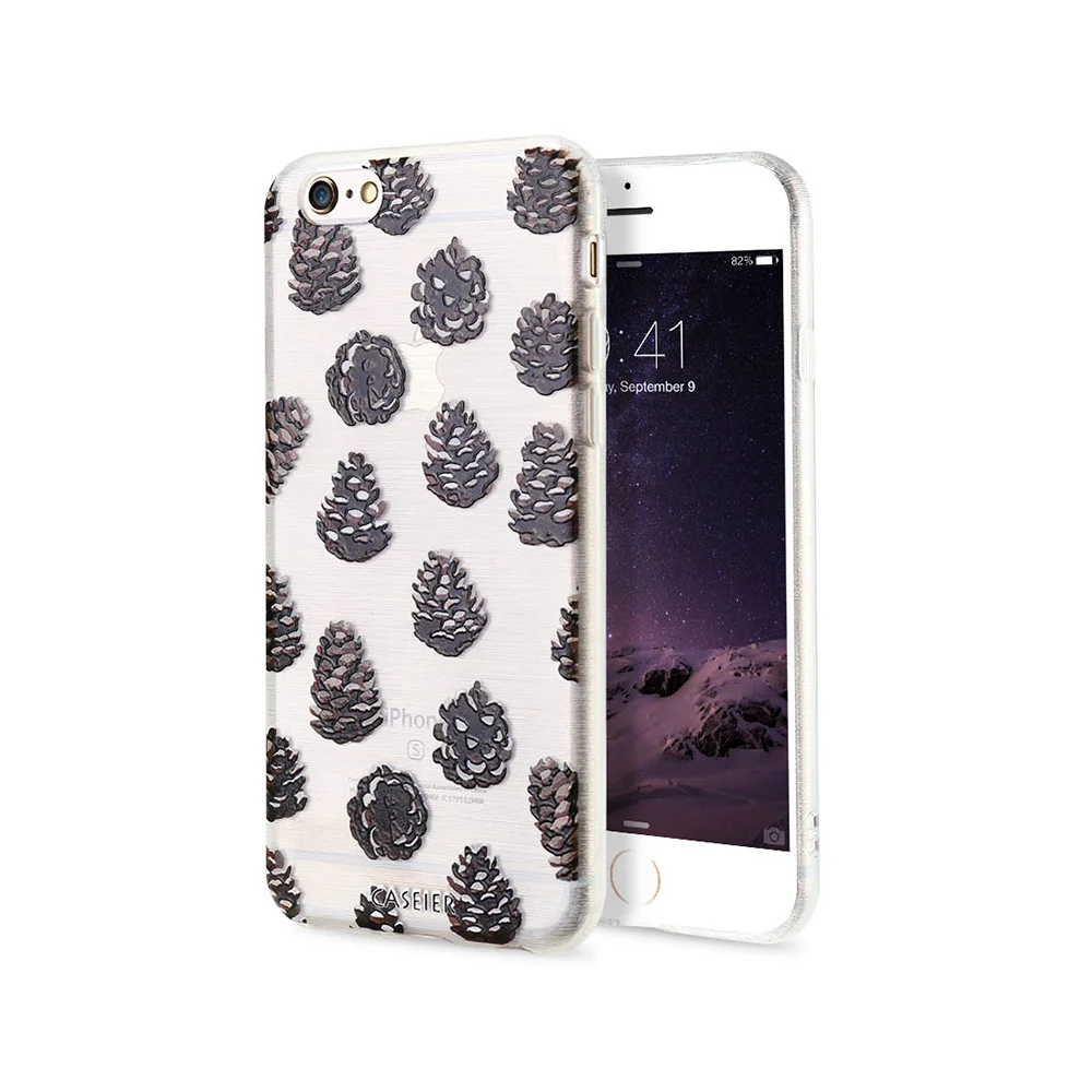 Чехол CASEIER для iPhone X 8 7 6 6S Plus 5S Мягкий чехол из ТПУ SE 5 10 силиконовые чехлы |