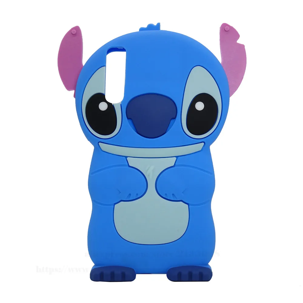Case For Samsung Galaxy A50 Cute 3D Cartoon Stitch Silicon Cover A505 A505F SM-A505F Soft 6.4 coque |