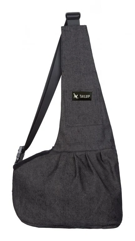 denim black Backup новые слинги для домашних животных для прогулок на открытом воздухе, переноска для собак, стеганый бархатный рюкзак для переноски щенков и маленьких кошек - Цвет: denim black