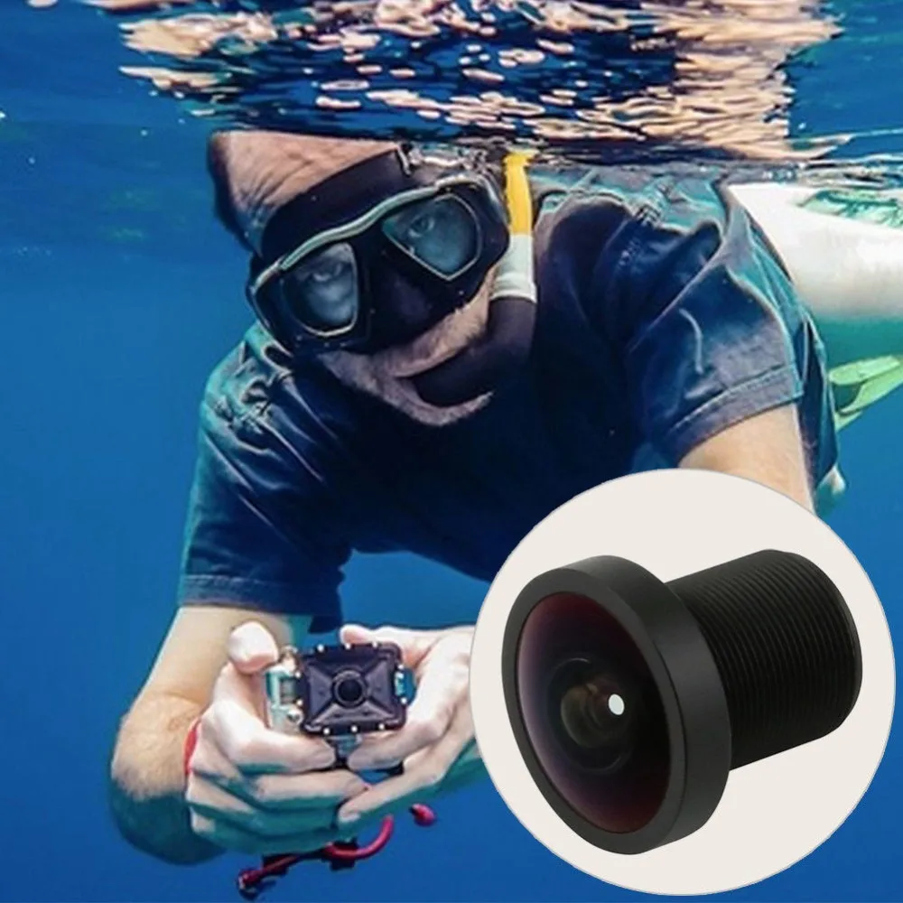 Широкоугольный объектив для камеры DV 2 5 мм 130 градусов Gopro HD Hero Hero2 SJCAM SJ4000 SJ5000 |
