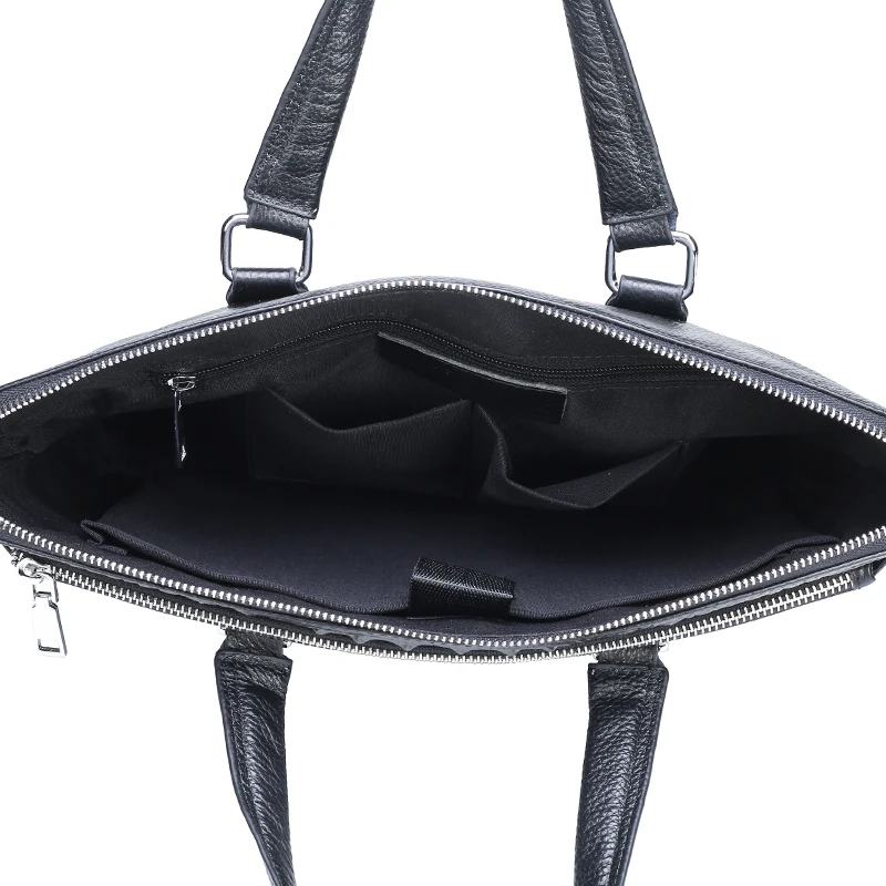 FEIDIKABOLO Genuine Leather Man Handbag New Fashion High Quality Cow Business Men Bag Big Storage Capacity Shoulder Bags |