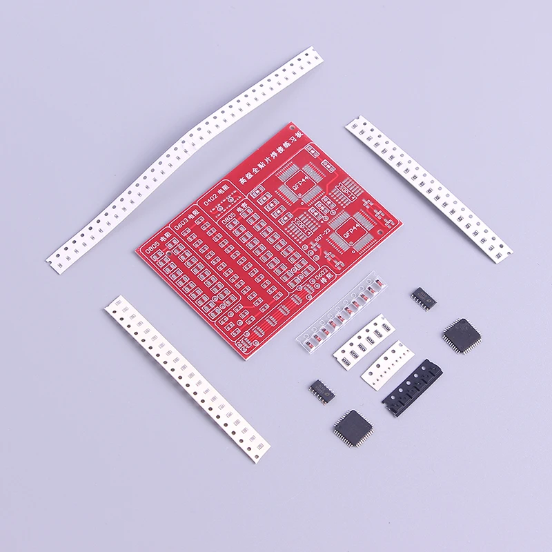 Сварка практика печатной платы Пайка навыков обучение новичков DIY Kit электронные