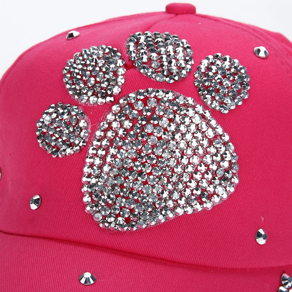 Модные Повседневное Casquette детей Бейсбол Кепки для мальчиков и девочек с цветущей сливы, «Щенячий патруль»; принт с сердцем Кепки камнями бейсболки шляпы Gorras