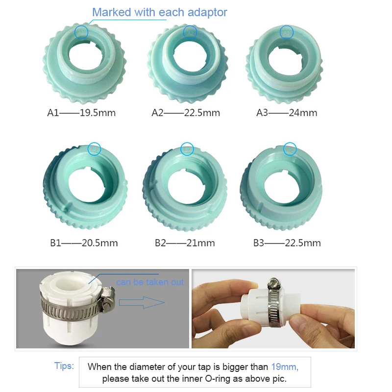 Фильтр для воды насадка на кран очистки очиститель керамический фильтр с 3