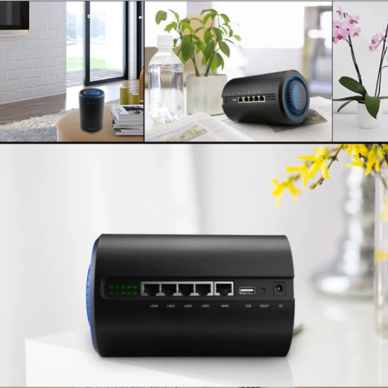 

Gigabit ethernet wireless router dual band 11ac wifi router 4 ports long range repeater wi-fi hospot