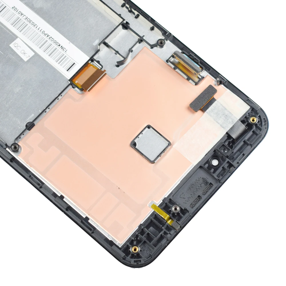 New For Asus Fonepad Note 6 FHD6 ME560CG ME560 K00G LCD Screen Display with Frame Panel Touch Digitizer Glass Assembly | Мобильные
