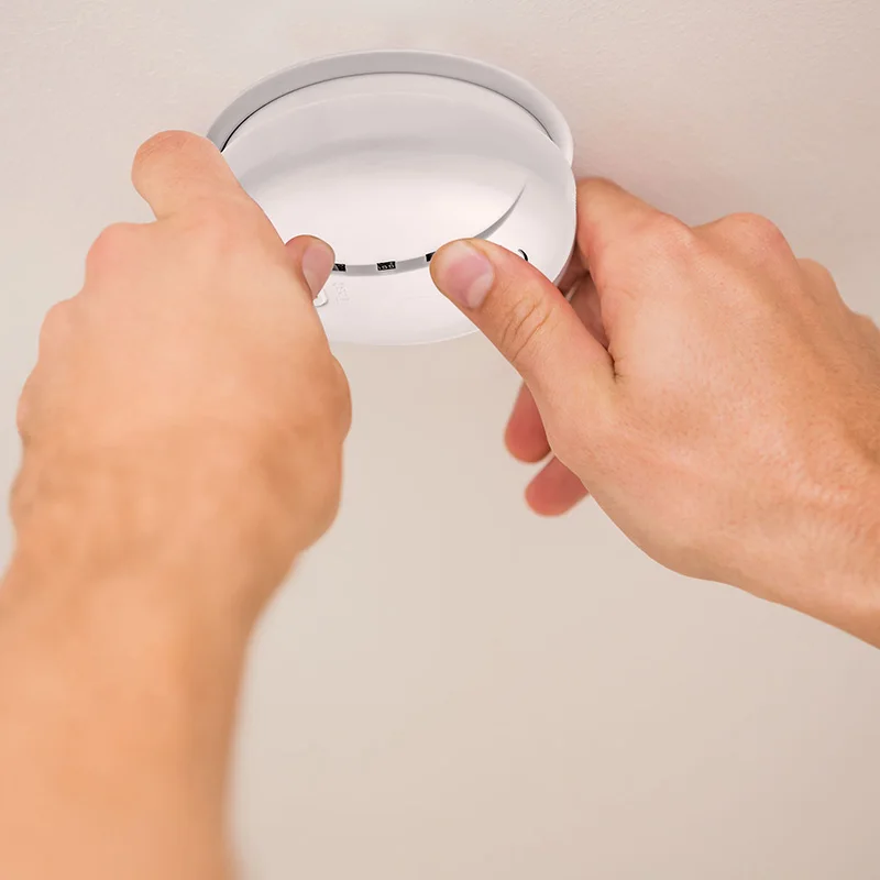 Высокочувствительный беспроводной независимый детектор дыма FUERS Домашняя