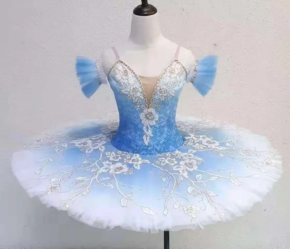 Балетная пачка блинница Raymonda, Le Corsaire, Сапфировая Фея в Спящей красавице, полночь вальс Raymonda Coppelia Небесно-Голубой