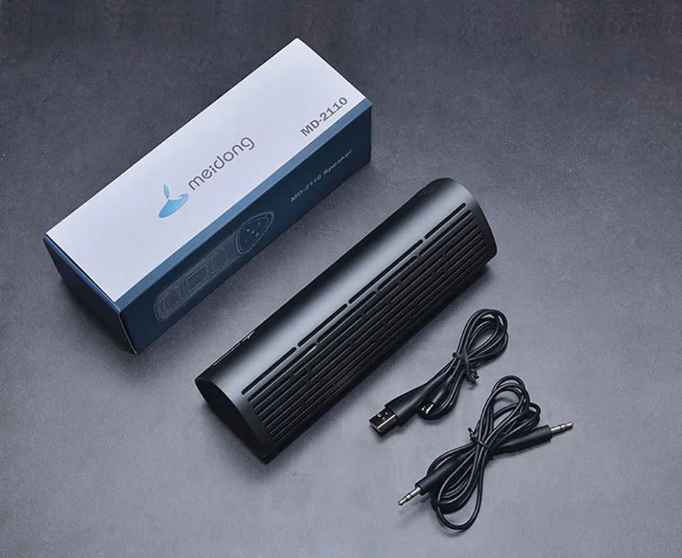 Meidong, MD-2110, мини, Bluetooth, колонка, портативная, беспроводная, большая мощность, 10 Вт, 3D, стерео, музыкальный динамик для телефонов