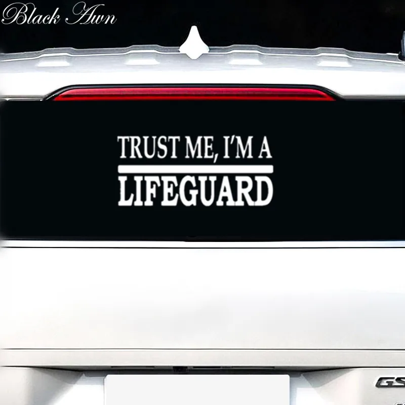 Trust Me I'm A Life Guard Decal Bumper Sticker Car Window D143 | Stickers