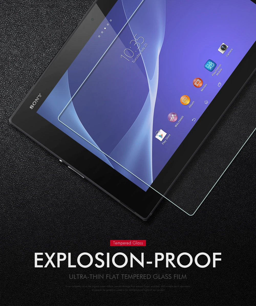 9H закаленное стекло для sony Xperia Z4 Z2 Tablet SGP771 SGP712 10,1 SGP511 SGP512 SGP521 SGP541 Защитная пленка для экрана