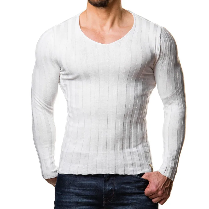 Футболки INCERUN Muscle, мужские футболки с длинным рукавом, тонкие футболки для фитнеса, бегунов, тренировок, бодибилдинга, топы для мужчин, S-3XL, зимняя одежда