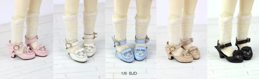 Новинка 1/6 кукольные туфли BJD YOSD 6 цветов