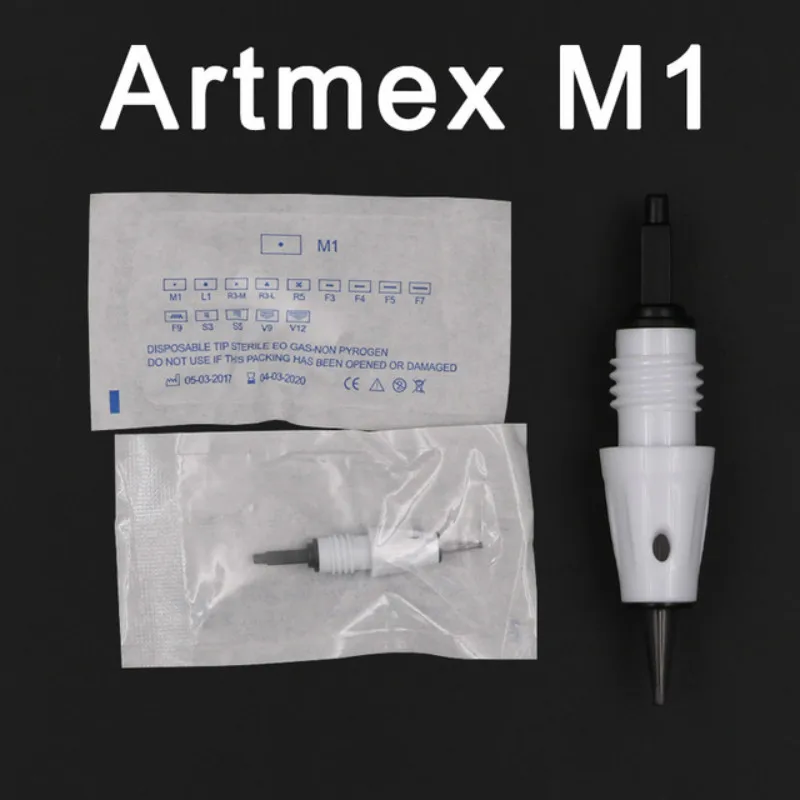 

Microblading 20 pcs Tattoo Needle Cartridge M1 L1 R3 R5 F5 F7 Needles Used for Artmex V8 V6 V3 PMU Semi Permanent Makeup Machine